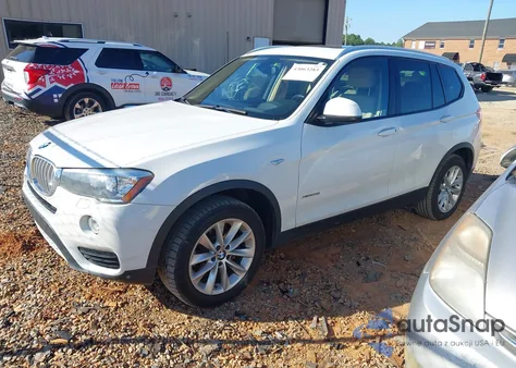 2015 BMW X3 xDrive28I z USA, uszkodzony, nr VIN 5UXWX9C57F0D56957